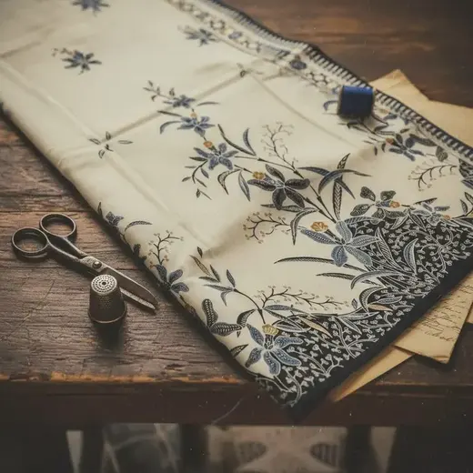 Kain Batik Tulis Jlamprang Premium